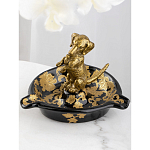 Пепельница фарфоровая Gold Dog варинант исполнения - 7 | Loft Concept в Санкт-петербурге