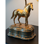 Настольная лампа из фарфора Лошадь Frodi варинант исполнения - 3 | Loft Concept в Санкт-петербурге