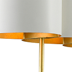 Люстра прямоугольная с белыми цилиндрическими абажурами White Ribbon варинант исполнения - 4 | Loft Concept в Санкт-петербурге