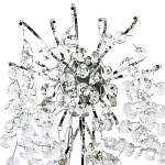 Бра с хрустальными подвесками на металлических ветках Fairytree Light Silver Wall Lamp варинант исполнения - 3 | Loft Concept в Санкт-петербурге