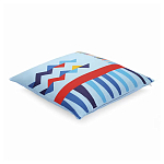 Подушка декоративная из хлопка по мотивам нанайских орнаментов Ural and Siberian Patterns варинант исполнения - 1 | Loft Concept в Санкт-петербурге