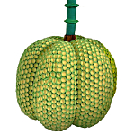 Статуэтка Зеленый тропический фрукт Pandora Tropical Light Green 69 варинант исполнения - 2 | Loft Concept в Санкт-петербурге