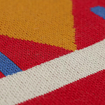 Плед хлопковый по мотивам чувашских орнаментов Ural and Siberian Patterns варинант исполнения - 4 | Loft Concept в Санкт-петербурге