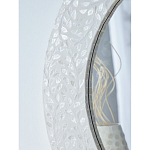 Зеркало круглое инкрустированное раковинами устриц Bone Inlay Dome Mirror White варинант исполнения - 4 | Loft Concept в Санкт-петербурге