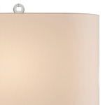 Настольная лампа разноцветная с овальным тканевым абажуром Abstraction варинант исполнения - 2 | Loft Concept в Санкт-петербурге