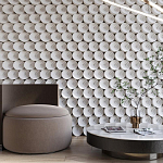 Гипсовая 3D Панель DILONG варинант исполнения - 3 | Loft Concept в Санкт-петербурге