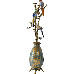 Бронзовый подсвечник Птичий рай Flora варинант исполнения - 3 | Loft Concept в Санкт-петербурге