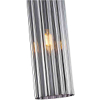 Подвесной светильник с рифленым стеклянным плафоном цилиндрической формы ARTICOLO варинант исполнения - 3 | Loft Concept в Санкт-петербурге