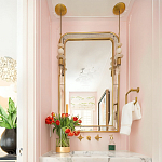 Зеркало в золотой раме Arched Mirror варинант исполнения - 1 | Loft Concept в Санкт-петербурге