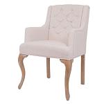 Кресло Mason Classical Armchair beige flax варинант исполнения - 3 | Loft Concept в Санкт-петербурге