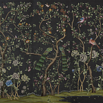 Обои ручная роспись St Laurent Casino metallic silk варинант исполнения - 3 | Loft Concept в Санкт-петербурге