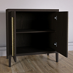 Современный Буфет Primo с 2 дверцами Темный орех варинант исполнения - 3 | Loft Concept в Санкт-петербурге