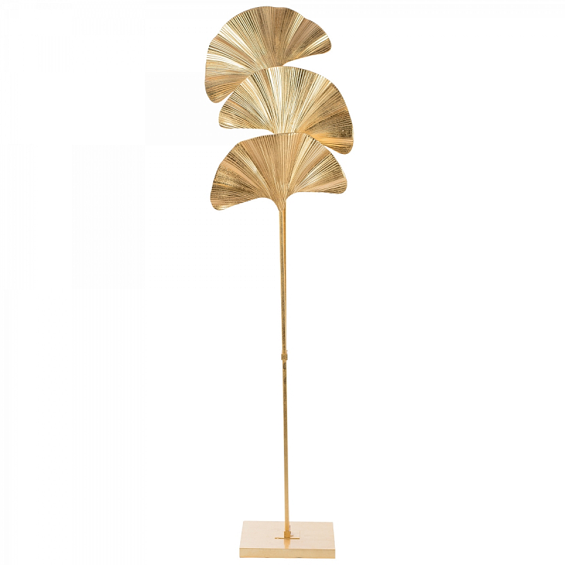 Торшер Palmas Gold Floor Lamp  Золотой в Санкт-петербурге | Loft Concept 