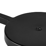 Настольная лампа с черным каркасом и белым тканевым абажуром в форме конуса Stylish Solution варинант исполнения - 2 | Loft Concept в Санкт-петербурге