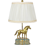 Настольная лампа из фарфора Лошадь Frodi варинант исполнения - 1 | Loft Concept в Санкт-петербурге