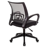 Офисное кресло с основанием из черного пластика Desk chairs Grey варинант исполнения - 2 | Loft Concept в Санкт-петербурге