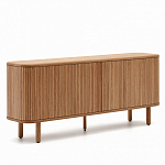 Буфет с 2-мя раздвижными дверцами из ясеневого шпона Toinette варинант исполнения - 1 | Loft Concept в Санкт-петербурге