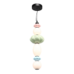 Подвесной светильник фигурный с керамическими элементами 24W LED Fragrant Light варинант исполнения - 4 | Loft Concept в Санкт-петербурге