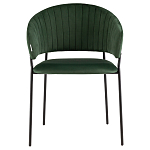 Стул в велюре зеленого цвета Horizon варинант исполнения - 2 | Loft Concept в Санкт-петербурге