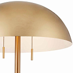 Торшер с куполообразным абажуром на каменном основании Riverside Floor Lamp варинант исполнения - 1 | Loft Concept в Санкт-петербурге