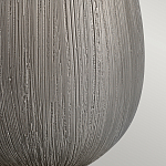 Настольная лампа с белым цилиндрическим абажуром и серебристым овальным основанием Quintiesse варинант исполнения - 4 | Loft Concept в Санкт-петербурге