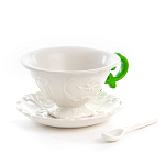 Чайная пара Seletti I-Tea Green варинант исполнения - 1 | Loft Concept в Санкт-петербурге