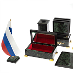 Настольный письменный набор из нефрита в подарочной коробке Victorious варинант исполнения - 7 | Loft Concept в Санкт-петербурге