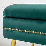 Мягкая банкетка с зоной для хранения Casket Green варинант исполнения - 2 | Loft Concept в Санкт-петербурге