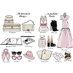 Megan Hess Paris: Through a Fashion Eye варинант исполнения - 3 | Loft Concept в Санкт-петербурге