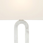 Настольная лампа на арочном корпусе с прямоугольным абажуром One Piece Support варинант исполнения - 1 | Loft Concept в Санкт-петербурге