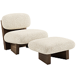 Кресло с оттоманкой Hawaii варинант исполнения - 1 | Loft Concept в Санкт-петербурге