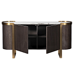 Комод  округлой формы с дверцами Chest of Precious Breed варинант исполнения - 1 | Loft Concept в Санкт-петербурге