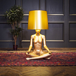 Лампа MANNEQUIN LAMP с абажуром телесный замок варинант исполнения - 3 | Loft Concept в Санкт-петербурге
