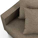 Мебельная ткань Шенилл коричневый цвет 138 см T4-21 варинант исполнения - 6 | Loft Concept в Санкт-петербурге