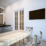 Гипсовая 3D Панель E-01 варинант исполнения - 1 | Loft Concept в Санкт-петербурге