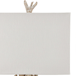 Настольная лампа с каркасом в виде веток деревьев с абажуром из ткани Natural Driftwood варинант исполнения - 3 | Loft Concept в Санкт-петербурге