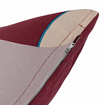 Подушка декоративная хлопковая с абстрактным принтом Elysian Flow Terra варинант исполнения - 4 | Loft Concept в Санкт-петербурге