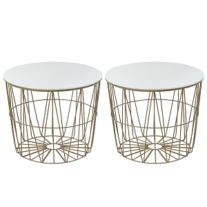 Комплект приставных столов Nieves Gold Table