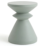 Светло-серый приставной столик из массива AMORPHOUS варинант исполнения - 1 | Loft Concept в Санкт-петербурге