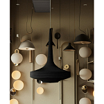 Подвесной вязаный черный светильник «Лампа Марракеша» варинант исполнения - 3 | Loft Concept в Санкт-петербурге