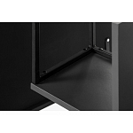 Полка навесная открытая цвета графит Strict Lines  варинант исполнения - 7 | Loft Concept в Санкт-петербурге