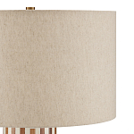 Настольная лампа с узором вдоль колоннообразного основания Brick Surface варинант исполнения - 2 | Loft Concept в Санкт-петербурге