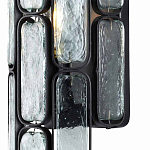 Бра настенное из стеклянных овальных панелей Streamlining варинант исполнения - 1 | Loft Concept в Санкт-петербурге