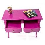 Консоль с выдвижными ящиками Colorfy Pink варинант исполнения - 2 | Loft Concept в Санкт-петербурге