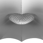 Подвесной светильник с белым фигурным абажуром и мягкими волнистыми краями Cloud Motion  варинант исполнения - 13 | Loft Concept в Санкт-петербурге