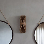 Бра плетеное из ротанга Chainmail варинант исполнения - 5 | Loft Concept в Санкт-петербурге