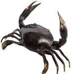 Статуэтка из бронзы в виде краба Animals Bronze варинант исполнения - 3 | Loft Concept в Санкт-петербурге