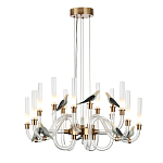 Люстра с декоративными птицами Ganthea D 73 см варинант исполнения - 2 | Loft Concept в Санкт-петербурге