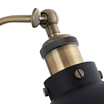 Бра с черным плафоном из металла Roomsy варинант исполнения - 3 | Loft Concept в Санкт-петербурге