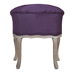 Кресло низкое в стиле прованс Louis French Armchair purple flax варинант исполнения - 3 | Loft Concept в Санкт-петербурге